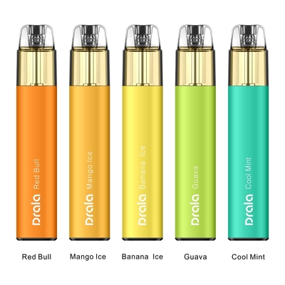 Logo Printing Blue Rapesberry Disposable Nicotine Vapes E Cig Vape Pen 5% Nicotine